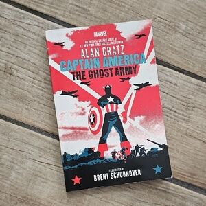Captain America: The Ghost Army Alan Gratz Marvel Graphic Novel Brent Schoonover